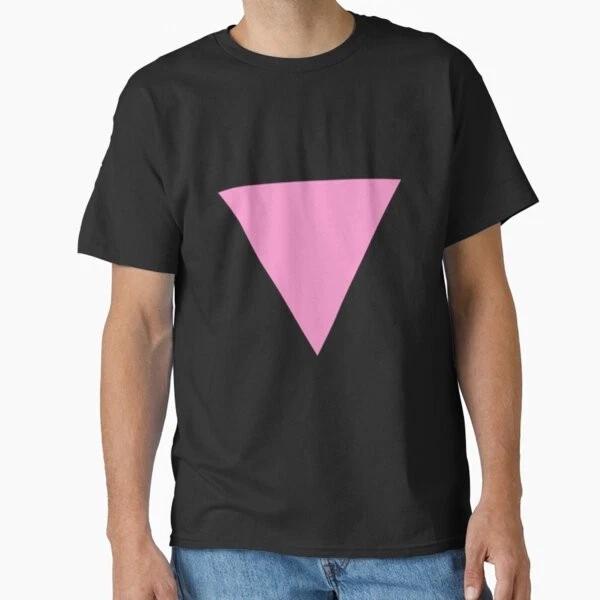 Pink Triangle Classic Tshirt Classic Tshirt Made In Usaaus Tshirt S2xl