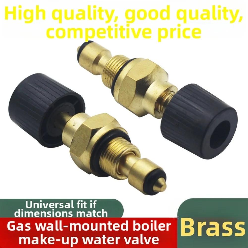 1/5/10 Pcs Water Refill Valve 6.2*1.16*0.94cm Gas Wall Mounted Boiler Water Filling Valve Heating Parts Furnace Water-inlet Knob