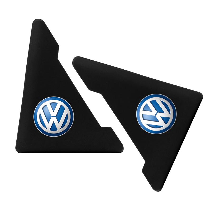 2026 Hot For VW VOLKSWAGEN 2pcs Car Exterior Decoration Door Corner Cover Anti-collision Sticker For Volkswagen VW GOLF Polo TOU