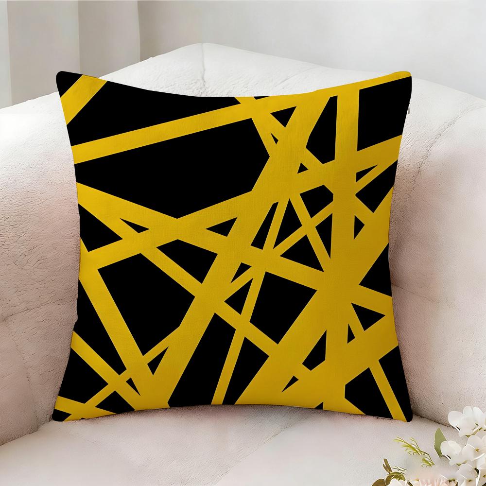 Van H-Halen Rock Band Pillow Case Pillowcase, Double-Sided Printed, Sofa Cushion, Bedroom Headboard Pillow