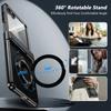 Case For Samsung Galaxy Z Flip 7 5G Z Flip 6 5 Built-in Screen Protector Rotating Magnetic Kickstands Hinge Protection Full-Body