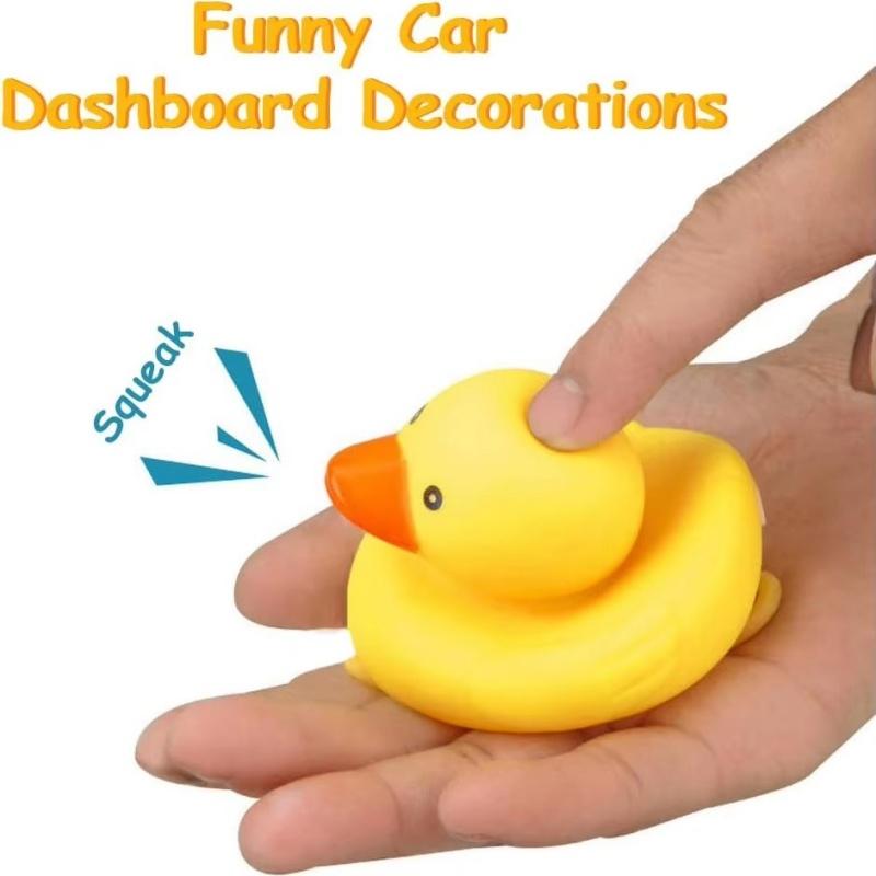 Pato de coche con casco colgante de viento roto pequeño pato amarillo bicicleta de carretera casco de motor accesorios de ciclismo sin luces
