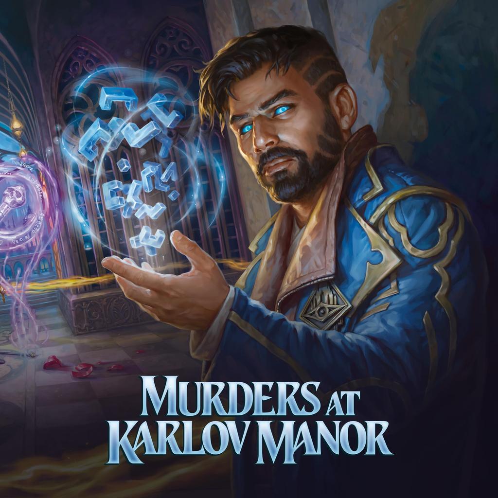 Magic: The Gathering Karlov Mansion Murder Collector Booster, English Version, 12-Pack MTG Trading Card, Wizards of the Coast, MKM D30260000
