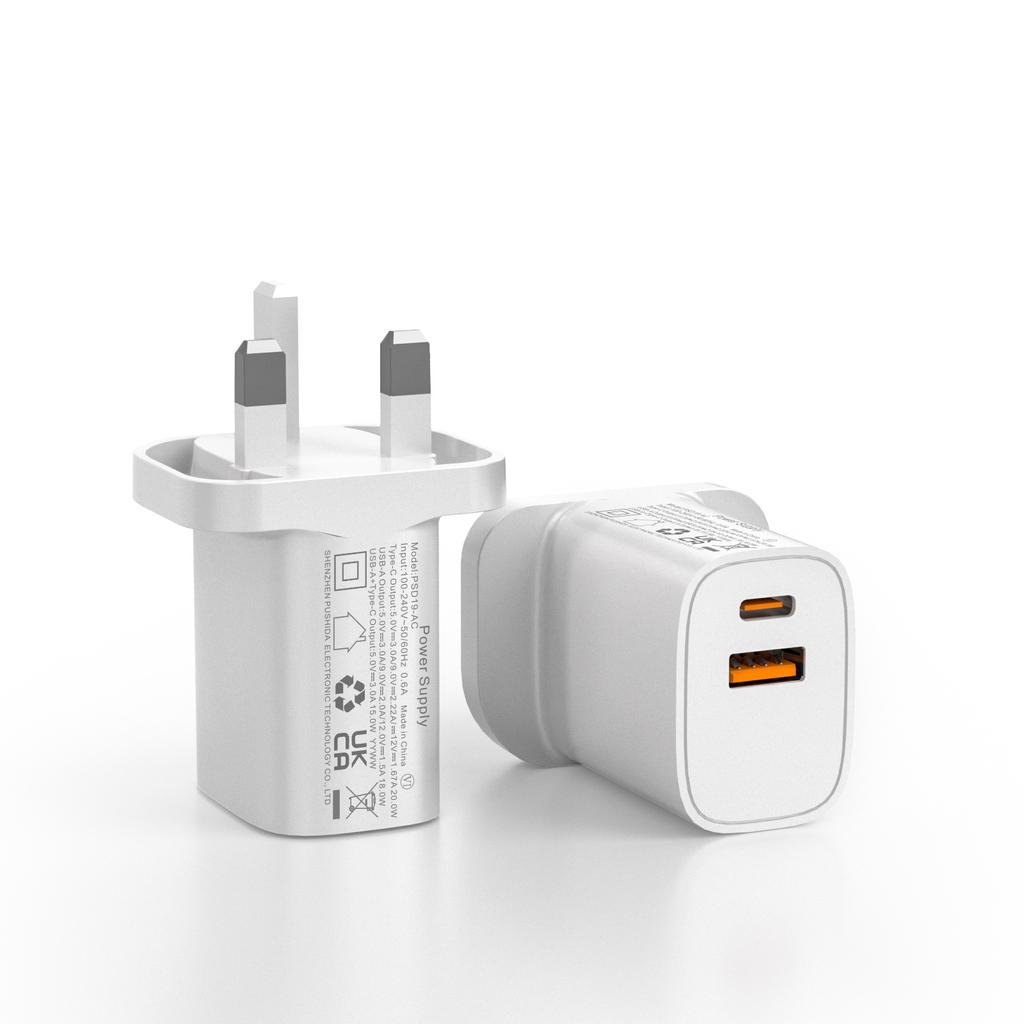 New British-regulated Pd20w Apple Charger Mobile Phone Fast Charging Head USB Quick Charger 16 12 15 13 Set