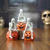 Skelett Kürbis Geist Form Verzierungen Halloween Haus Schreibtisch Dekoration Drei Nicht Skelett Harz Verzierungen Atmosphäre Dekoration
