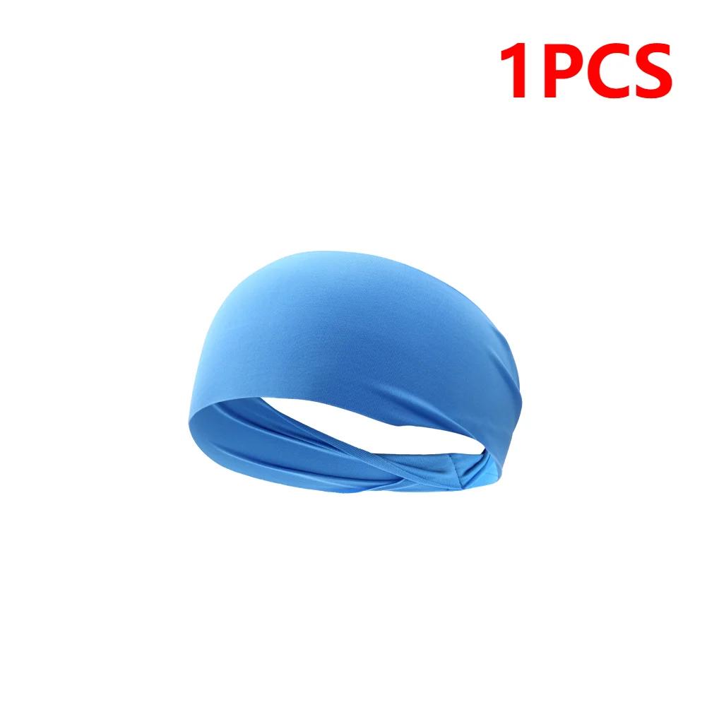 

Эластичные спортивные повязки на голову, впитывающие пот, быстросохнущие повязки на голову для тренировок, противоскользящие дышащие повязки на голову для йоги, бега