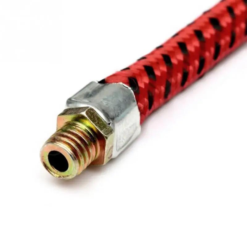 1/2PCS 60cm Bike Motorcycle Inflator Hose Pump Extension Tube with Clip UK Nozzle Adapter for Air Pump
