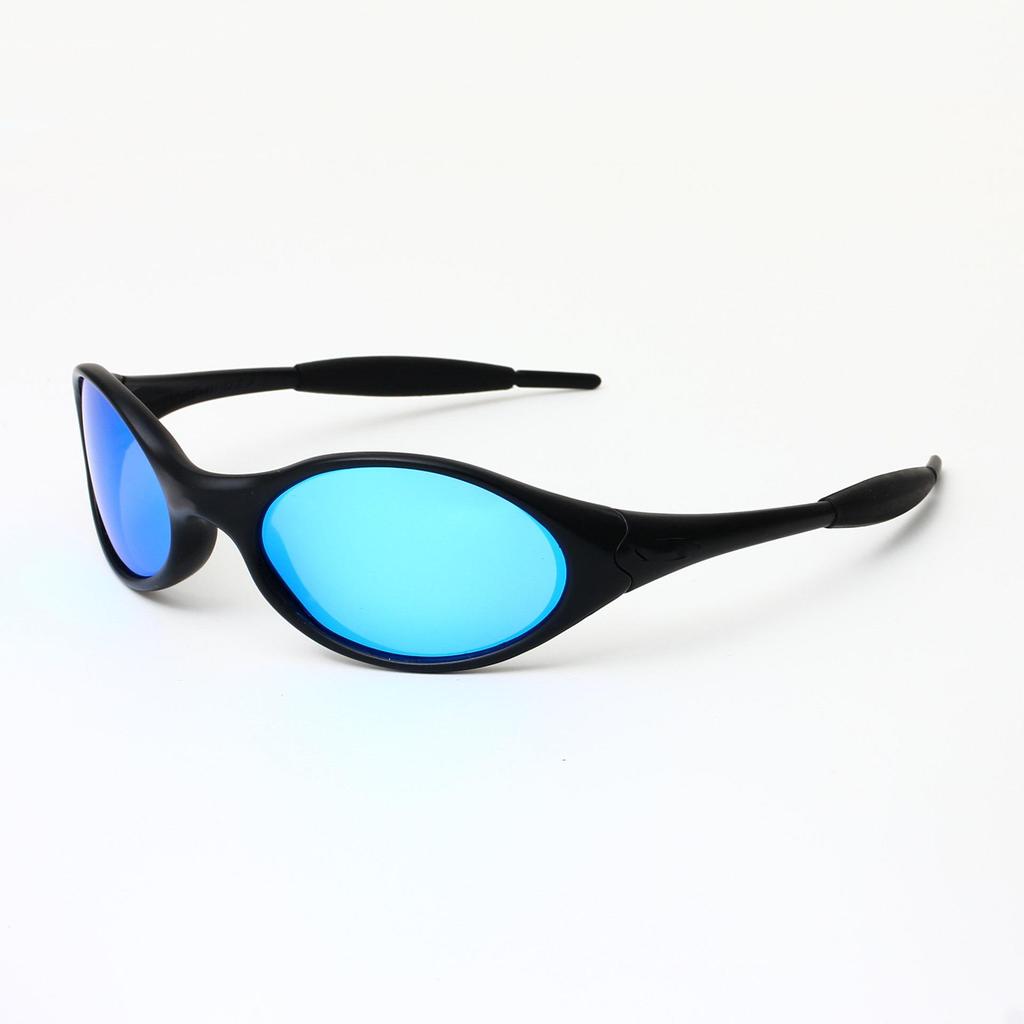 "Retro Oval Sunglasses for Outdoor Sports and Travel - Unisex Design"