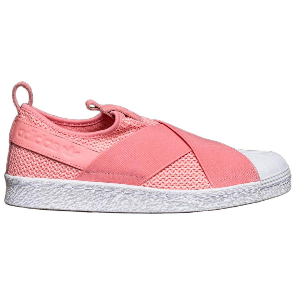 Adidas Originals Superstar Comfortable Durable Low-Top Lifestyle Casual Shoes Women sneaker Red BY2950