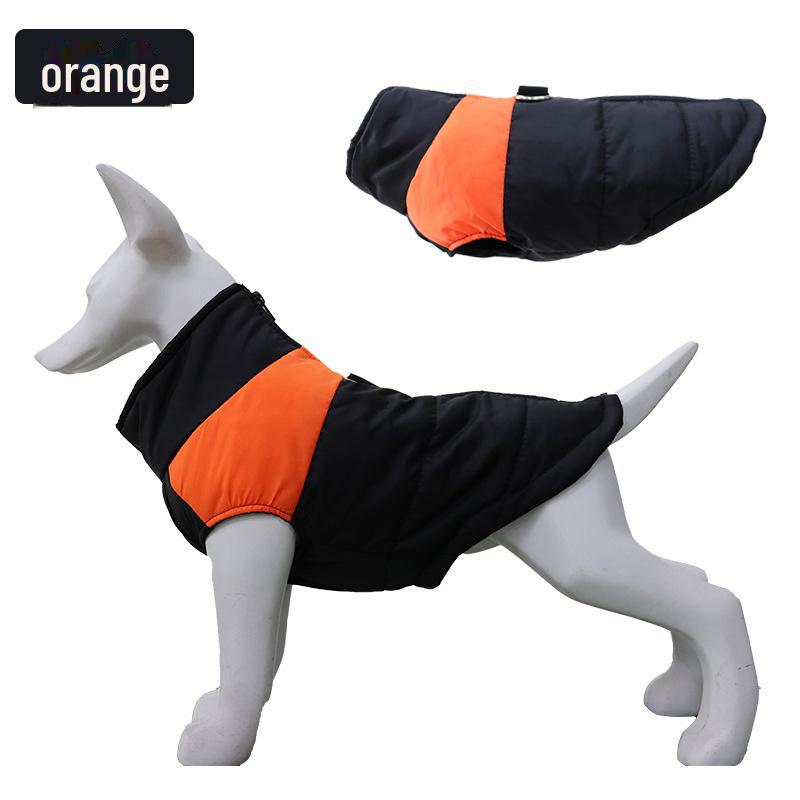 Dog Winter Ski Suit: Warm Down Cotton Jacket for Pets