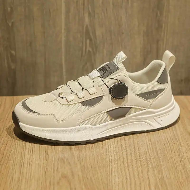 Fashion Round Toe Synthetic Leather Moccasins For Sneakers For Men Summer Luxury Men's Shoes Casual Sports Sapatenos Botasky