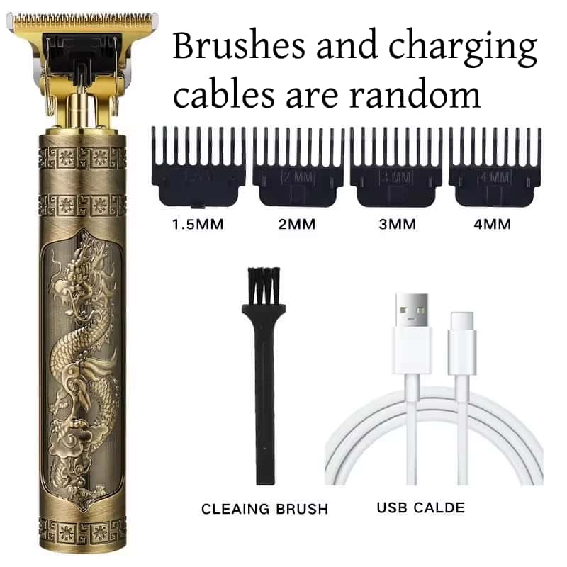 Elektrischer Haarschneider, professioneller USB-Akku-Haarschneider, professioneller Bartschneider, Haarschnitt-Pflegeset, Haarschneidemaschine