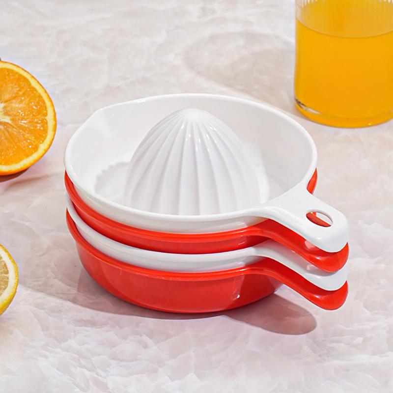 Exprimidor de cítricos de cocina, exprimidor manual de naranjas, utensilios de cocina, exprimidor de limón y naranja, exprimidor manual de plástico de grado alimenticio.