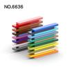 20 Stück MOC Teile 6636 Fliese 1 x 6 mit Nut Kompatible Steine DIY Zusammenbau Bausteine Partikel Kinder Puzzle Gehirnspielzeug Geschenk