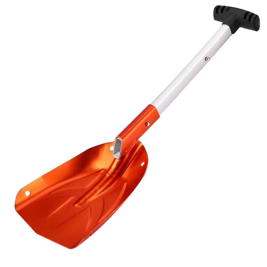 Aluminum Alloy Detachable, Winter Snow Ice outdoor snow Telescopic orange skiing Shovel Outdoor Kit Tool Orange