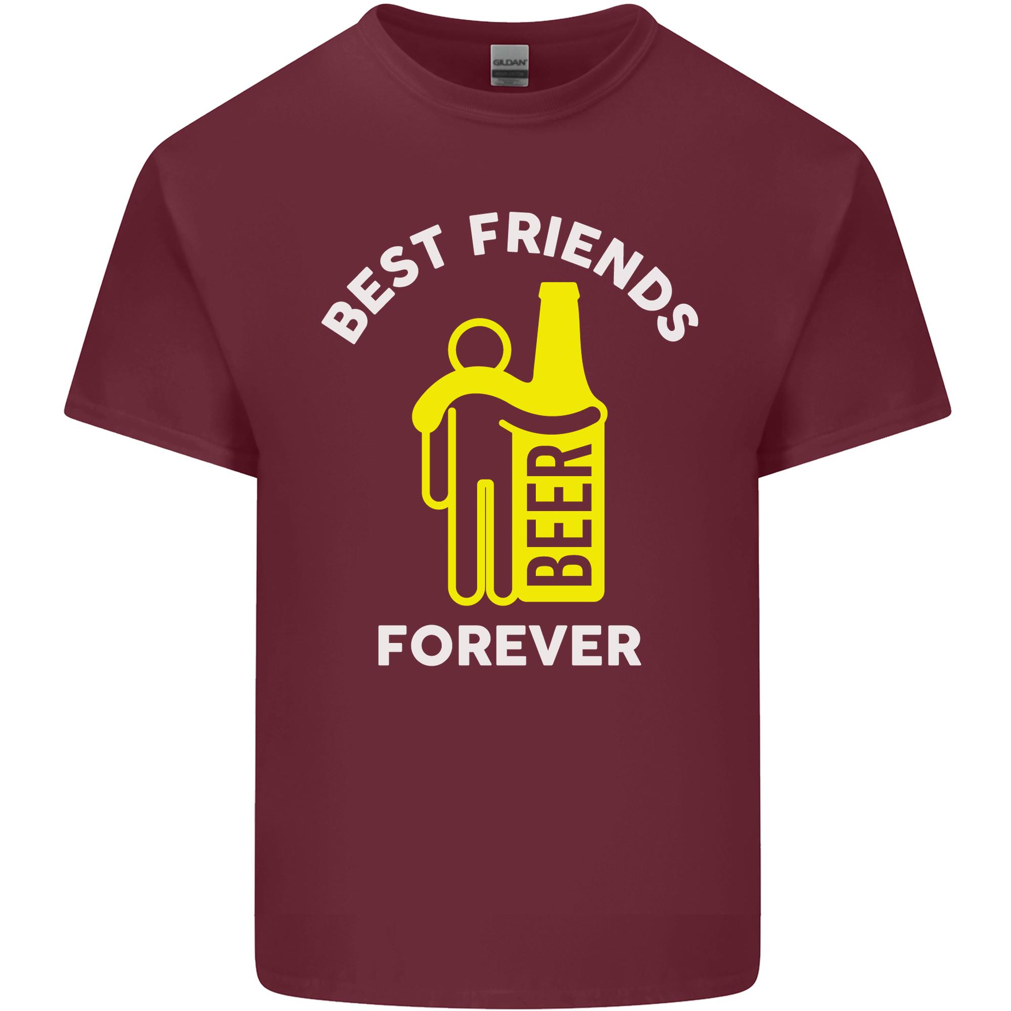 Me and Beer Best Friends Forever Funny Unisexs Light Cotton TShirt S