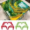 4Pcs Canvas Corner Stands Painted Canvas Support Canvas Stands for Pouring Paintings Canvas Risers Support Holder For Painting