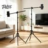 Mannequin Head Support 0.5/1.6M Stand, Height Adjustable Wig Stand Tripod for Cosmetology, Hairdressing Training, Styling Cosmetology Practice