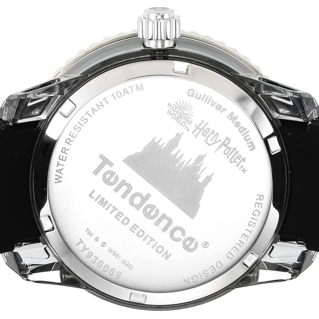 Watch Harry Potter Collection Hogwarts Model Multicolor Dial Nylon Mineral Glass Quartz Limited To 300 Production Model 42MM Watch TY930069 Black