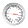 0-120 Degrees Celsius Pizza Oven Thermometer Stainless Steel Outdoor Indoor Grill Barbecue Stove Thermograph Food Cooking