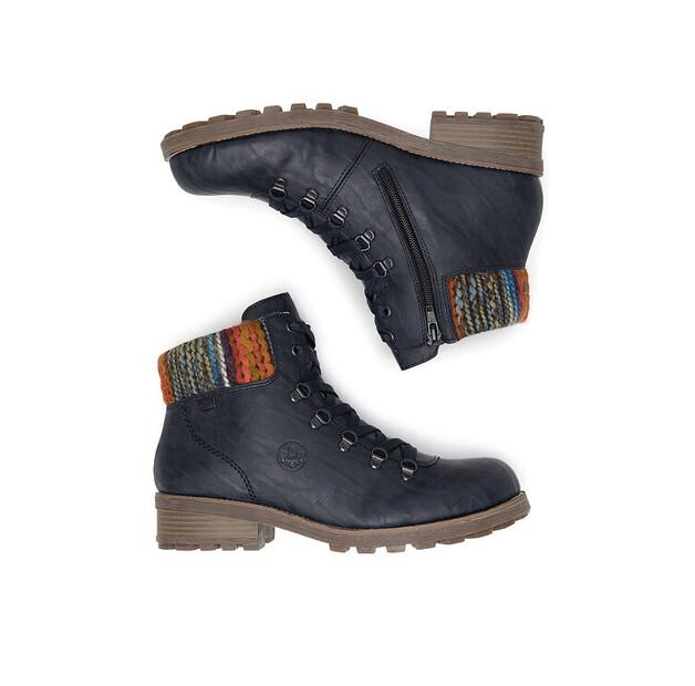 Rieker Z0445-14 Ankle Boots, Blue