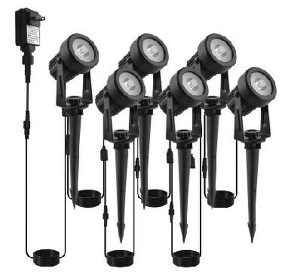 

**High-Brightness LED Solar Lawn Light with EU/US Ground Plug & Mains Power**