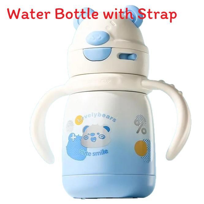 Childrens Insulated Sippy Cup With Straw And Handle For Kids And Babies