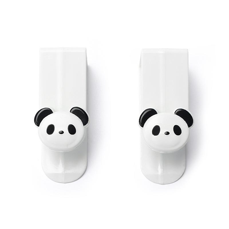 

Door Hook Free Punching Double Cabinet Hook Kitchen Bathroom Cabinet Door Back Type Coat Towel Storage Hanger Shelves