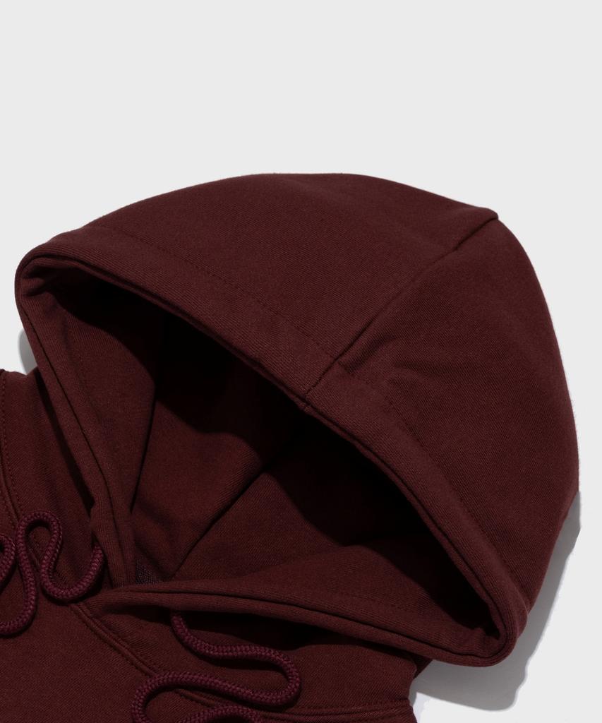 Amerikanischer Logo Hoodie (Wein)