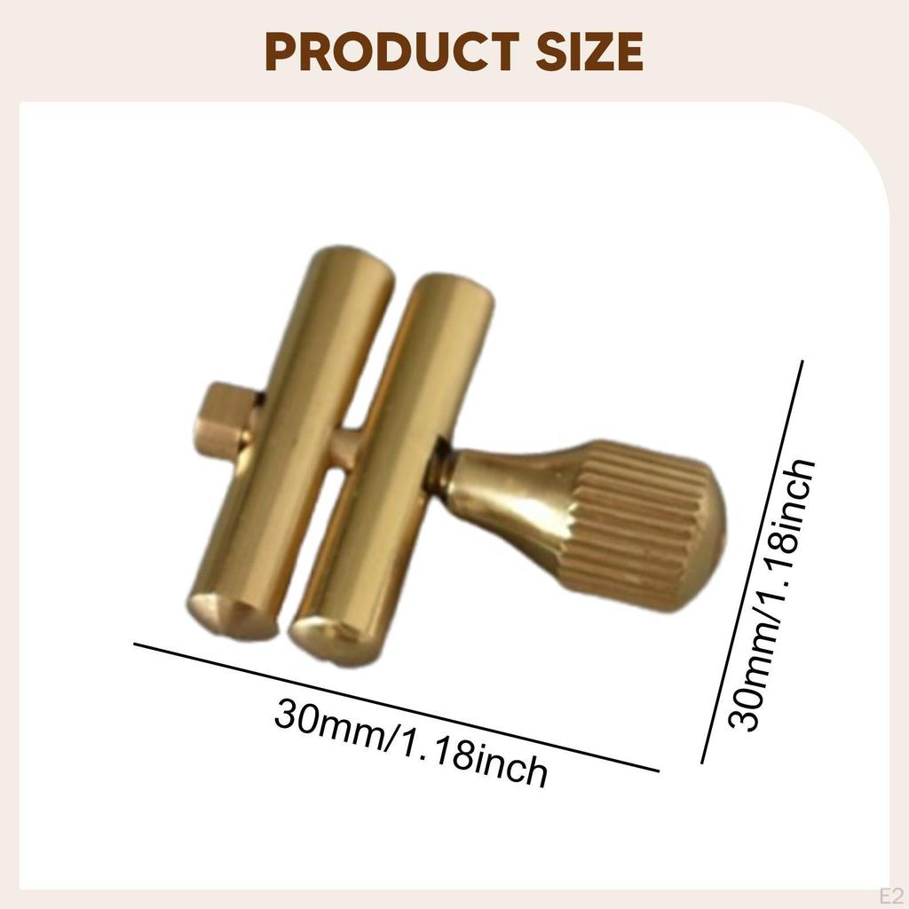 Saxophon Blattschraube Klemme Befestigungsschraube zum Festziehen für stabile Leistung Metall Musik