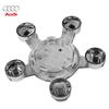 2026 Hot 4PCS Car Five Claws Wheel Center Cap Hub Covers Car Emblem Decoration Accessories For Z1 A3 A6 B6 B7 B9 8p B8 C7 C6 Q5 Q3 RS61z