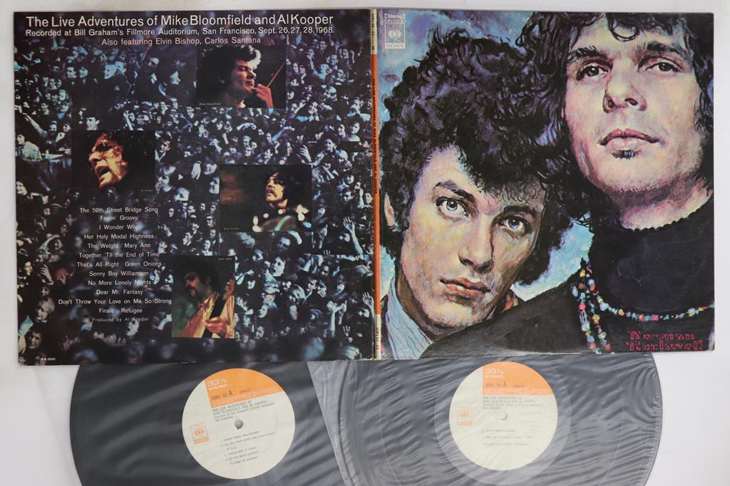 LP Record MIKE BLOOMFIELD, AL KOOPER - Live Adventures Of Mike Bloomfield  SOPJ62 CBS SONY Japan Rock Used