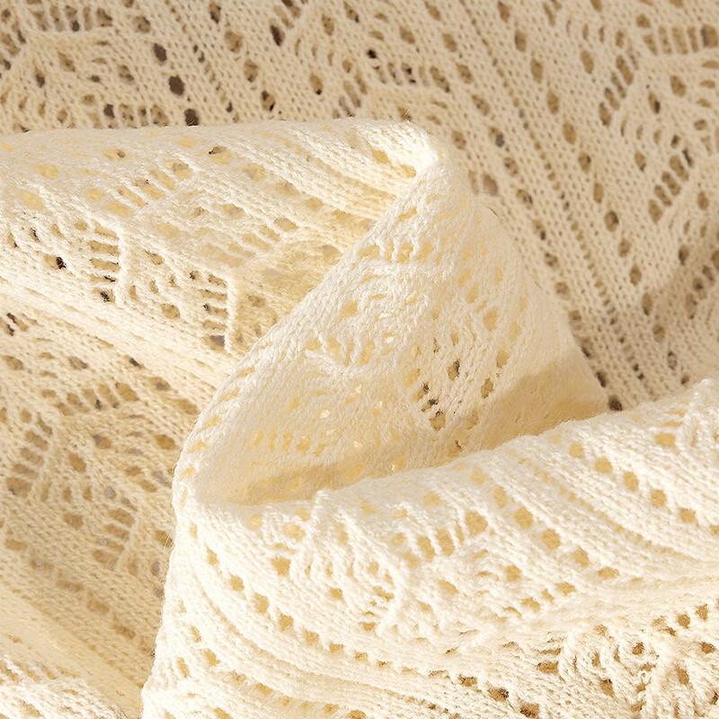 Women's French V-Neck Hollow-Out Knit Vest