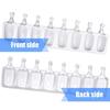 2 Pack Efficient Silicone Ice Creams Trays Professional Ellipse Shape Nontoxic Easy Removal Feature