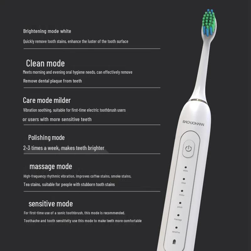 Bach John ETB-01 Sonic Electric Toothbrush