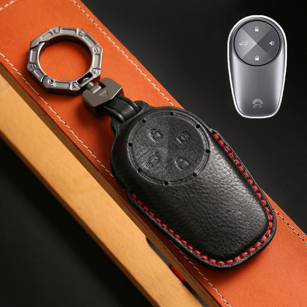 Suitable for NIO key cover ES6/ES8/ES7 leather high-end ET7/ET5/EC6 shell buckle for men and women