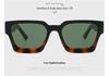New Unisex Polarized Retro Square Sunglasses - High-End Fashion with Propionate Insert