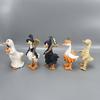 Wasserdichte Halloween-Entenfigur Kreative Geisterkürbis-Skulptur Kinderzimmer