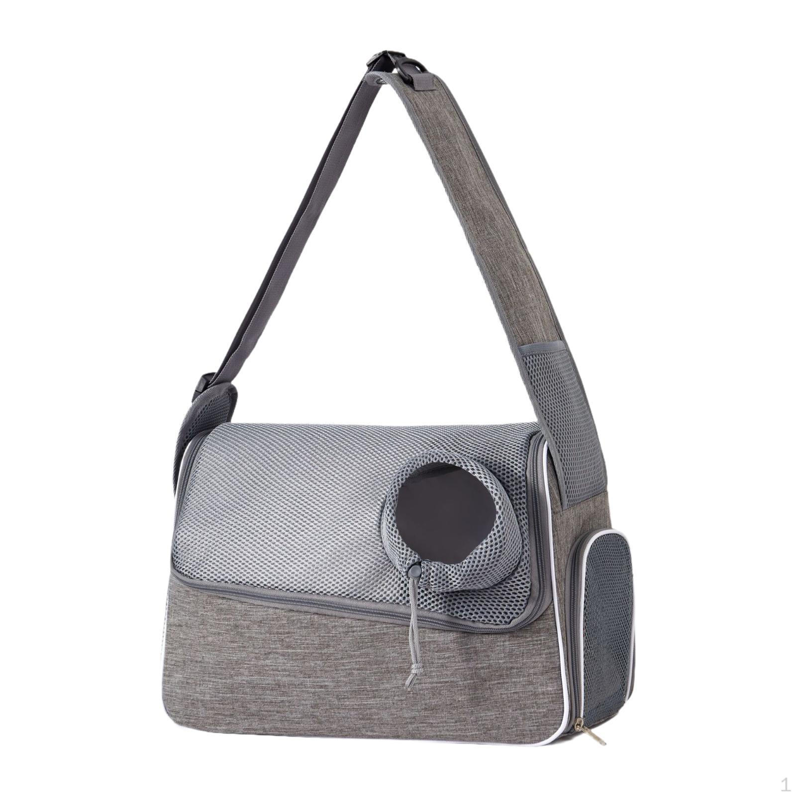 

Компактний домашній улюбленець для дрібних тварин, мішечок для пригод сірий