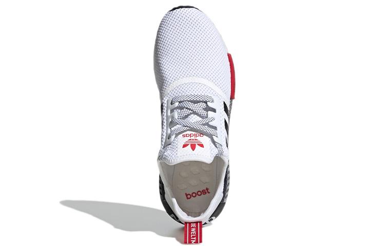 Adidas NMD_R1 'White Red' FY5356