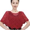 Versatile Vintage Style Crochet Shawl Knitted Hollow Out Shoulder Wrap Fake Collars Hollow Shawls Spring Autumn