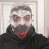 Latex Mask Spooky Haunted House Prop Full-Face Mask Medieval Carnival Mask For Party Escape Room Haunted House
