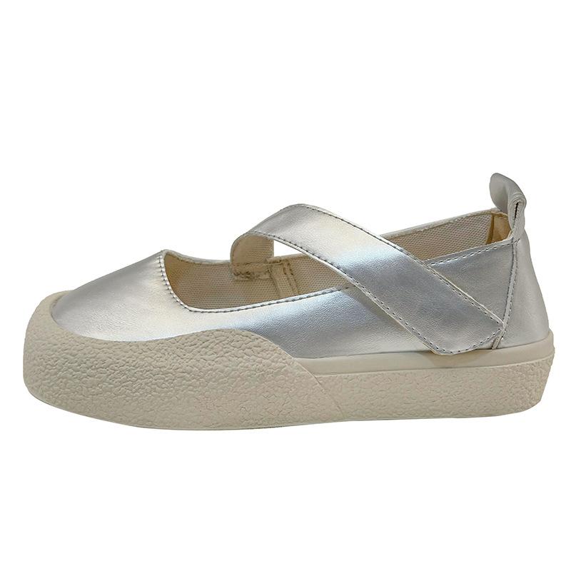 

Туфли Мэри Джейн на толстой подошве, женские, весна 2024, новые, мягкие, квадратные, одинарные туфли с неглубоким носком, повседневные, маффиновые, маленькие кожаные туфли 40