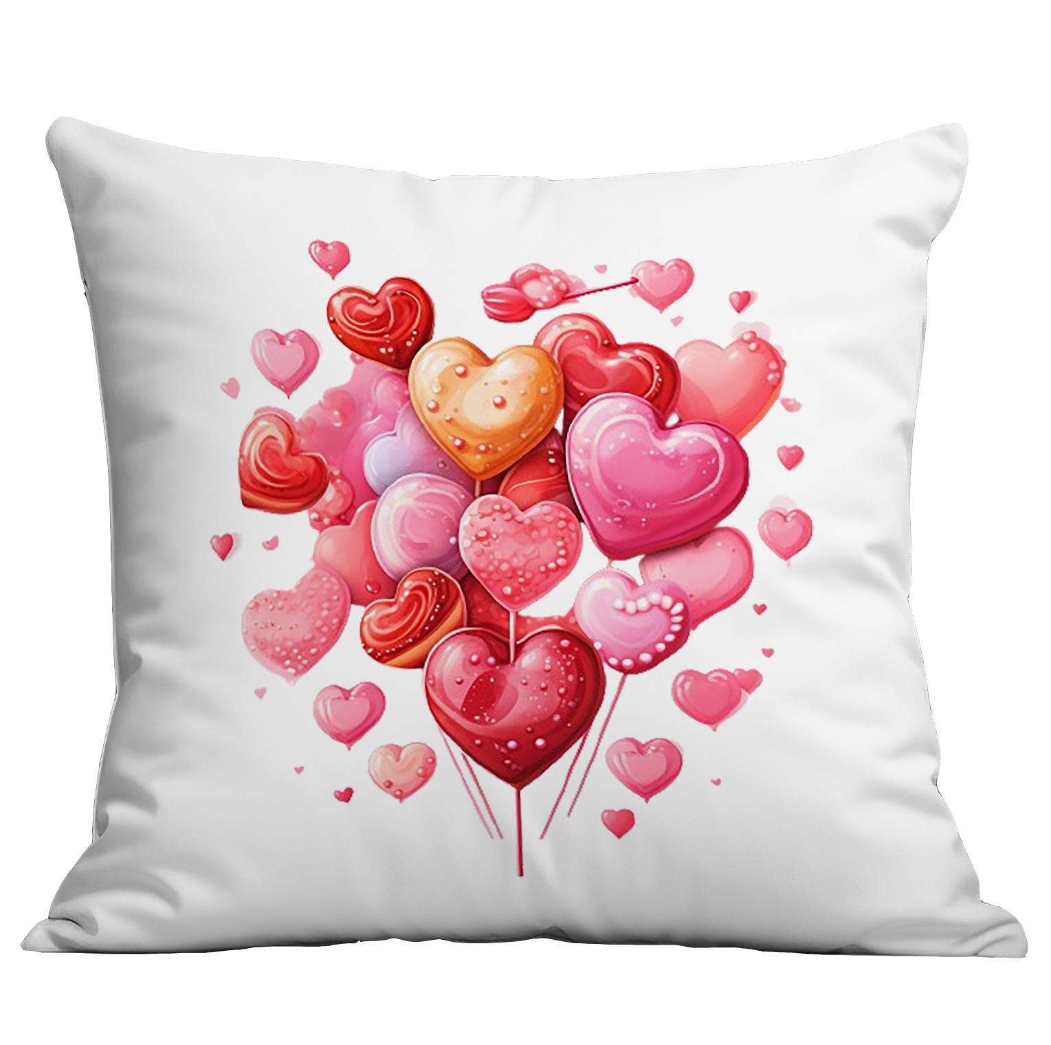 

Новая наволочка с любовью на День святого Валентина, наволочка для дивана, для гостиной 45 * 45Cm