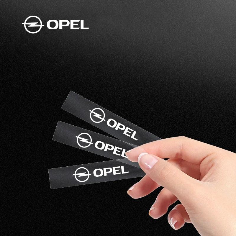 5/10pcs Car Interior Sticker Central control Decals Emblem Badge Car Stickers For Opel Corsa D Astra Insignia Mokka Adam Combo