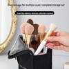 2023 Women's Travel Cosmetic Bag - Large Capacity Toiletry and Makeup Storage with Portable Brush & Eyebrow Pencil Holder
