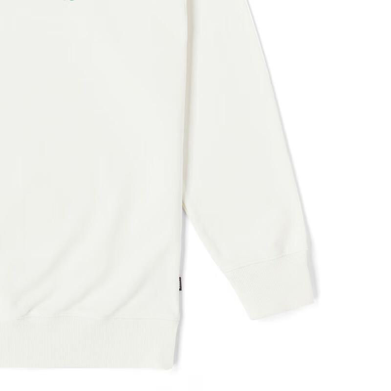 Vans City Series Letter Panda Pattern Printed Crewneck Sweatshirt Unisex Sweatshirt Off-White VN000KQCFS8