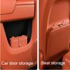 Multi-Functional Foldable Storage Box for Car Interior Car Rear Seat Storage Trash Can Organizer for Car Accessories Supplies