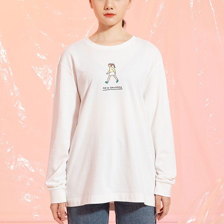 New Balance Sweatshirt Women's White NDA47012-IV