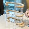2/3-Tier Acrylic Makeup Shelf Stylish Perfume Storage Display Rack Spice Rack Organizer for Kitchen Makeup Organizer for Vanity